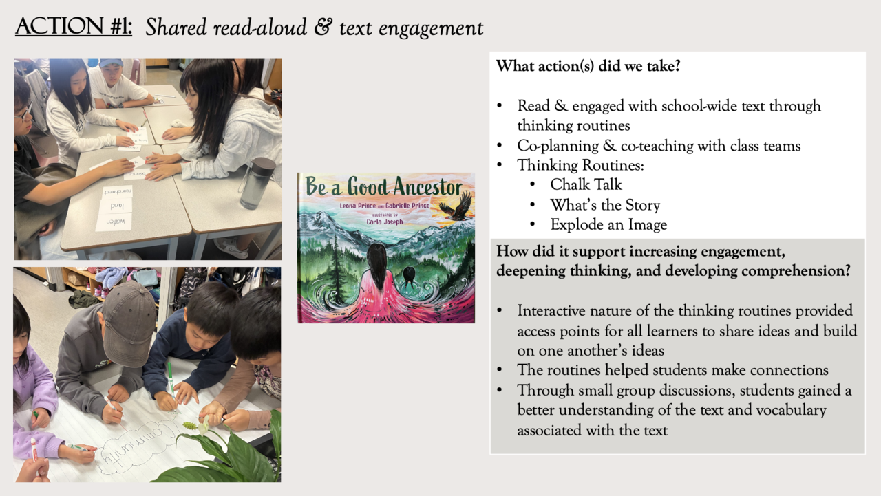 Literacy-Rich Experiences & Thinking Routines