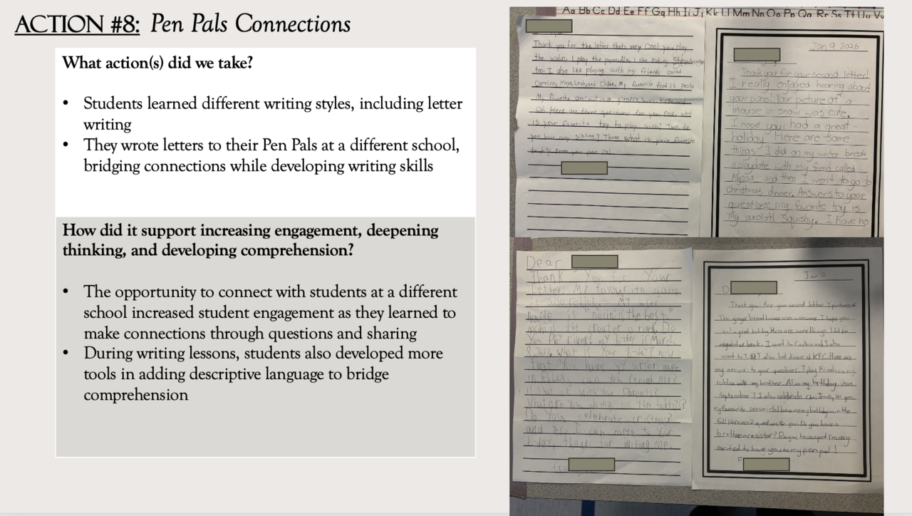 Connecting through Writing