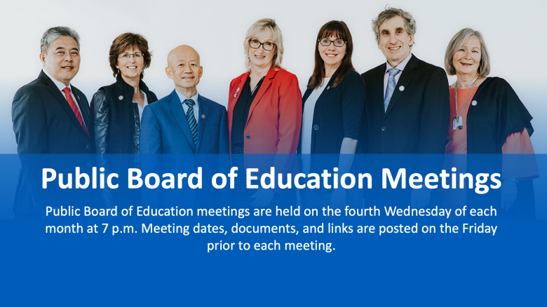 Public Board of Education Meetings