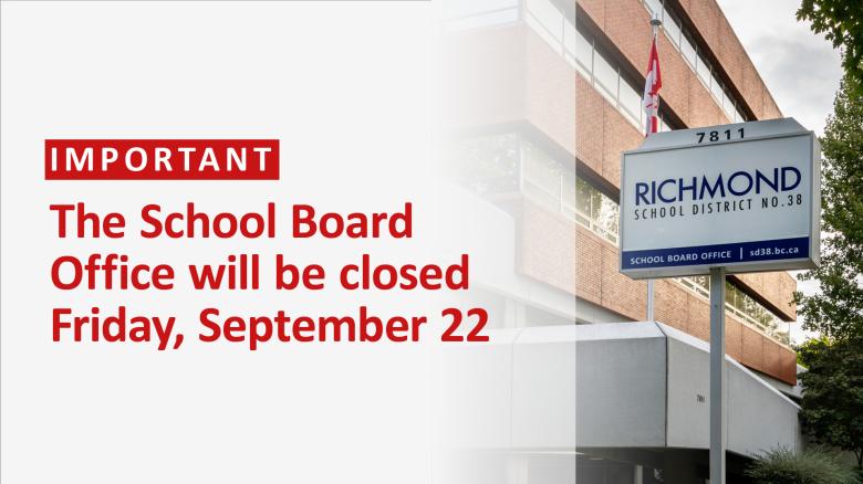 School Board Office Closed