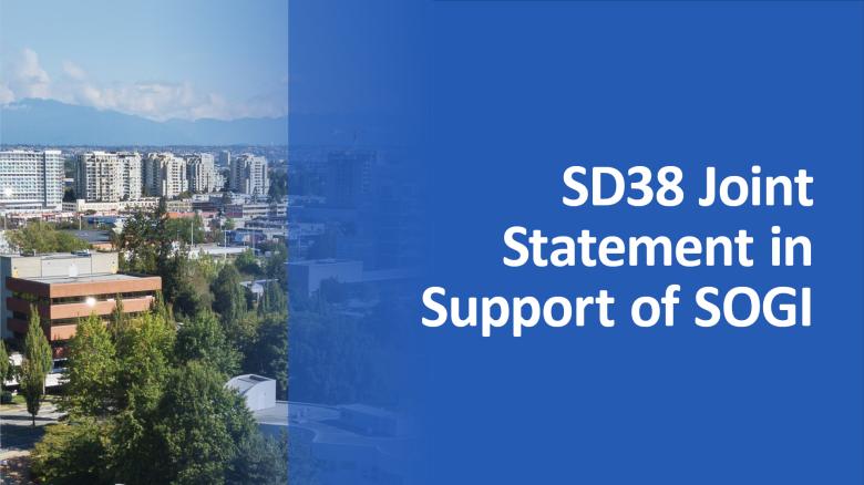 SD38 Joint Statement in Support of SOGI