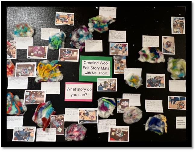 From Fluff to Fabulous- The Wool Felted Story Mats Project