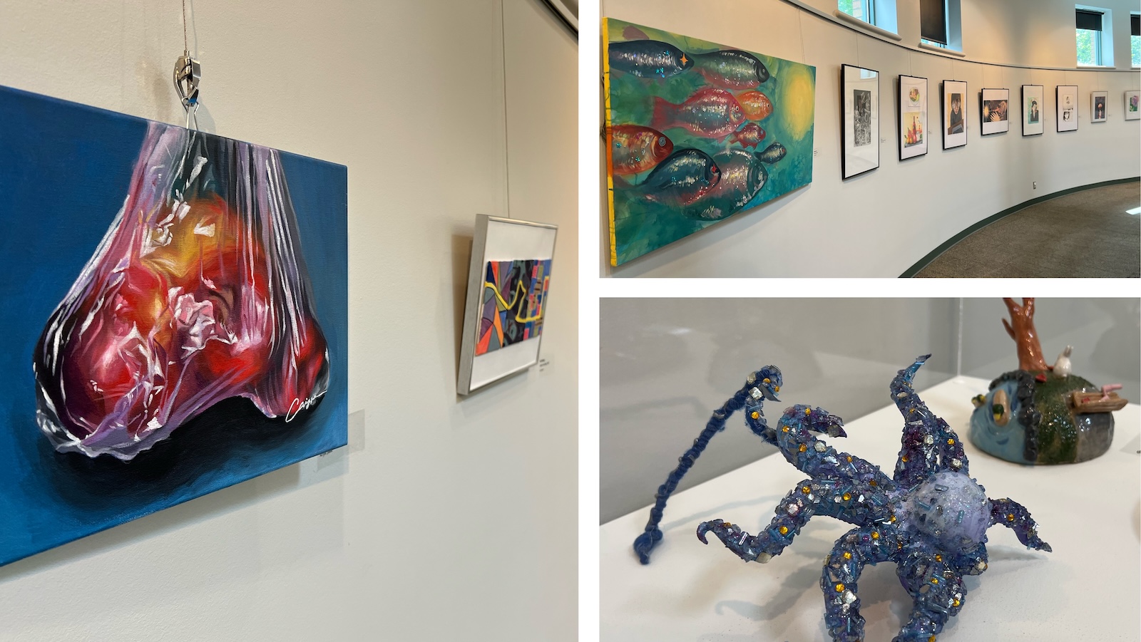 Art group exhibition at Richmond Cultural Centre