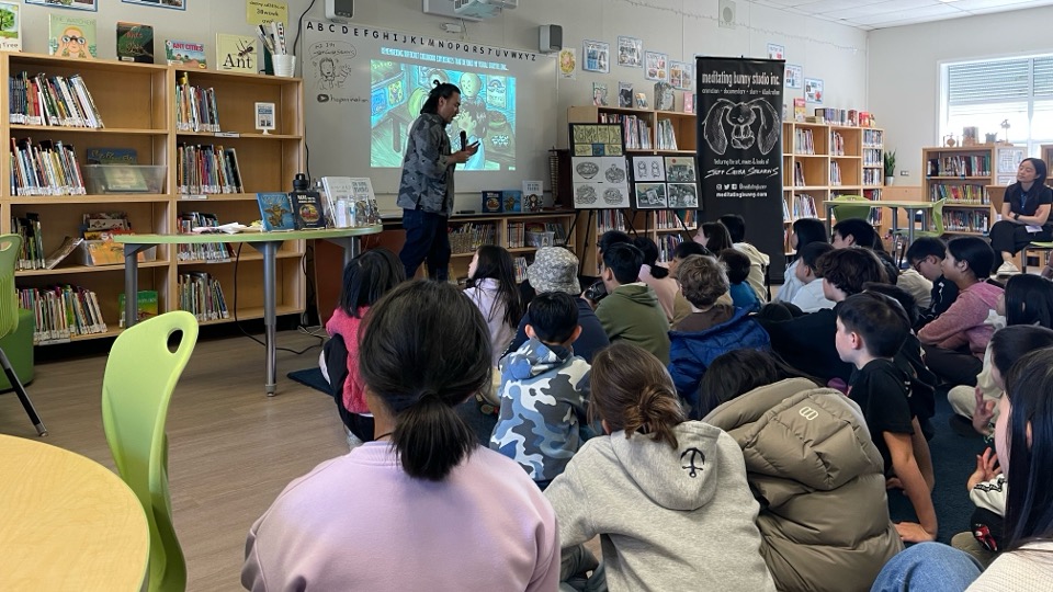 Author Visit - Jeff Chiba Stearns